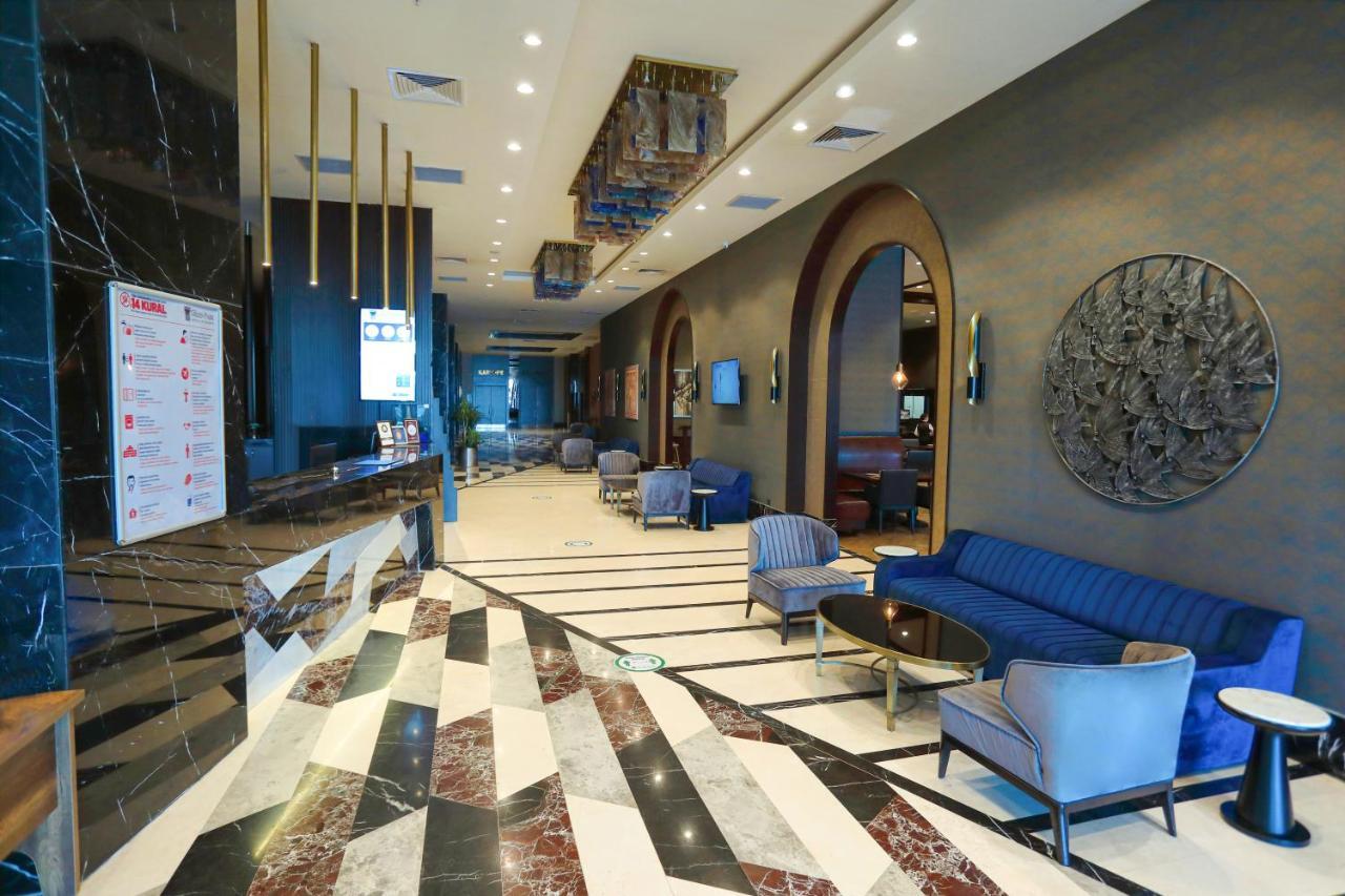 The Green Park Ґазіантеп Екстер'єр фото The lobby of the hotel