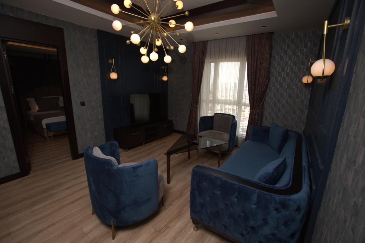 The Green Park Ґазіантеп Екстер'єр фото A 3D rendering of a living room